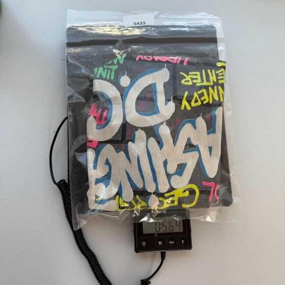 Vintage Washington DC Memorials Graffiti T-Shirt Men's Large Black‎ Hip Hop 80s - Picture 7 of 7